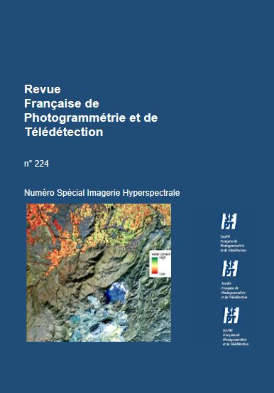 Extrait d'image PRISMA sur une zone agricole du PEROU @ASI 2019 Produit du traitement "contenu en eau ".  Source: Image gallery Telespazio.